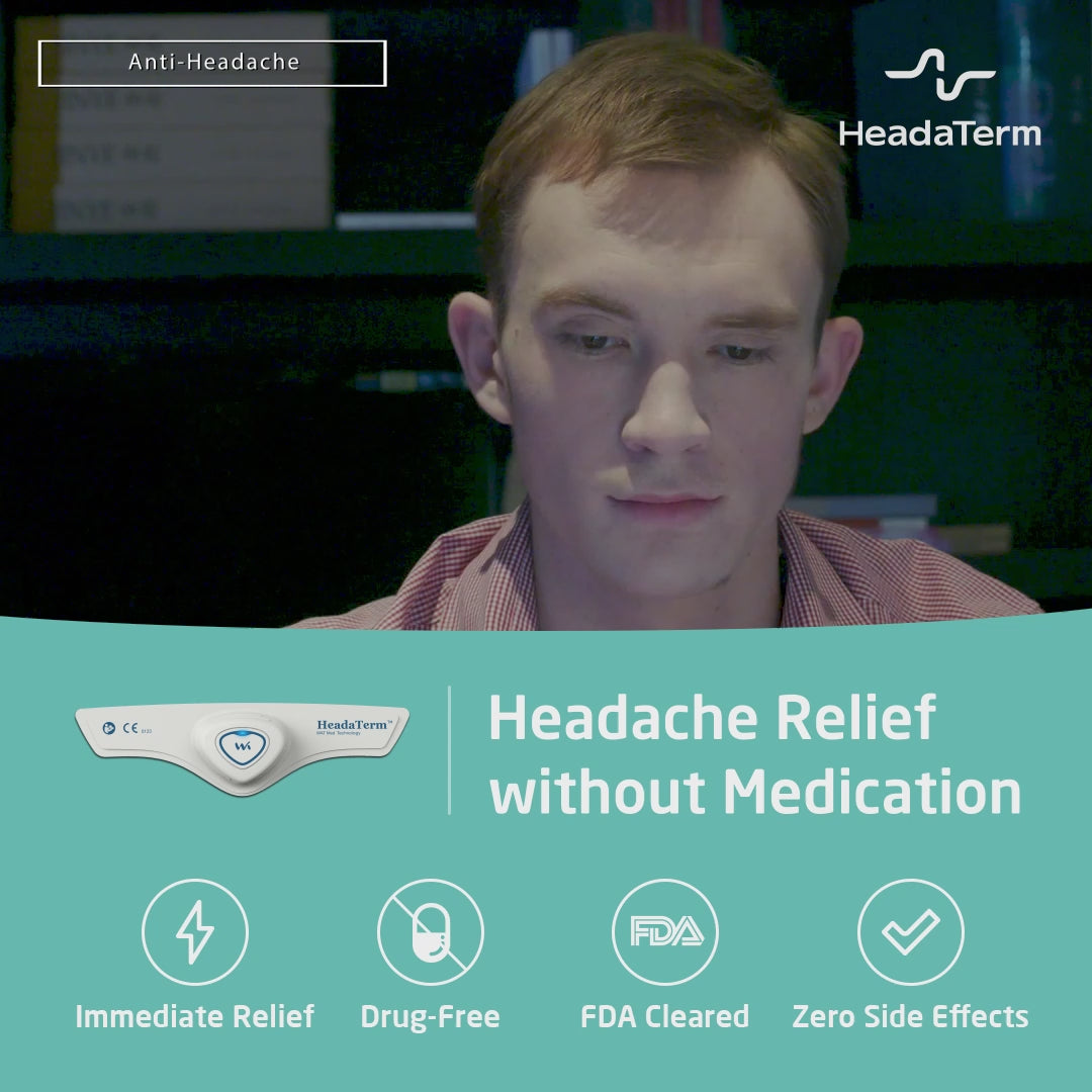 HeadaTerm 1 Migraine Headache Relief Device