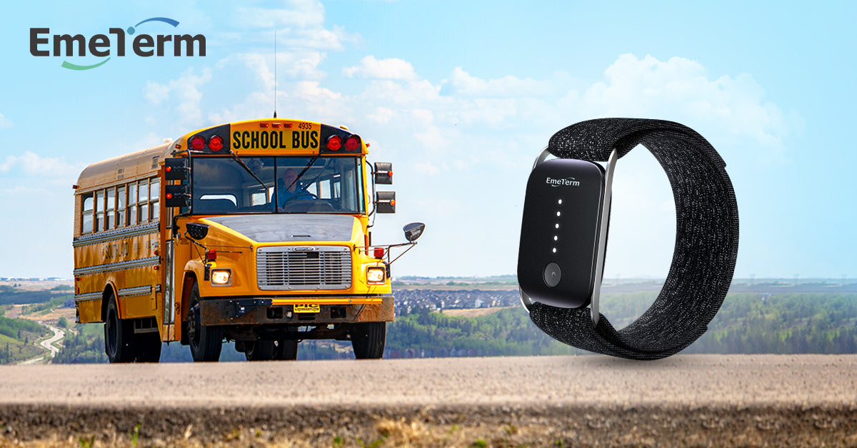 Still Worried About Your Child Getting Motion Sickness on the School Bus? EmeTerm's Latest Mini Wristband has the Solution!