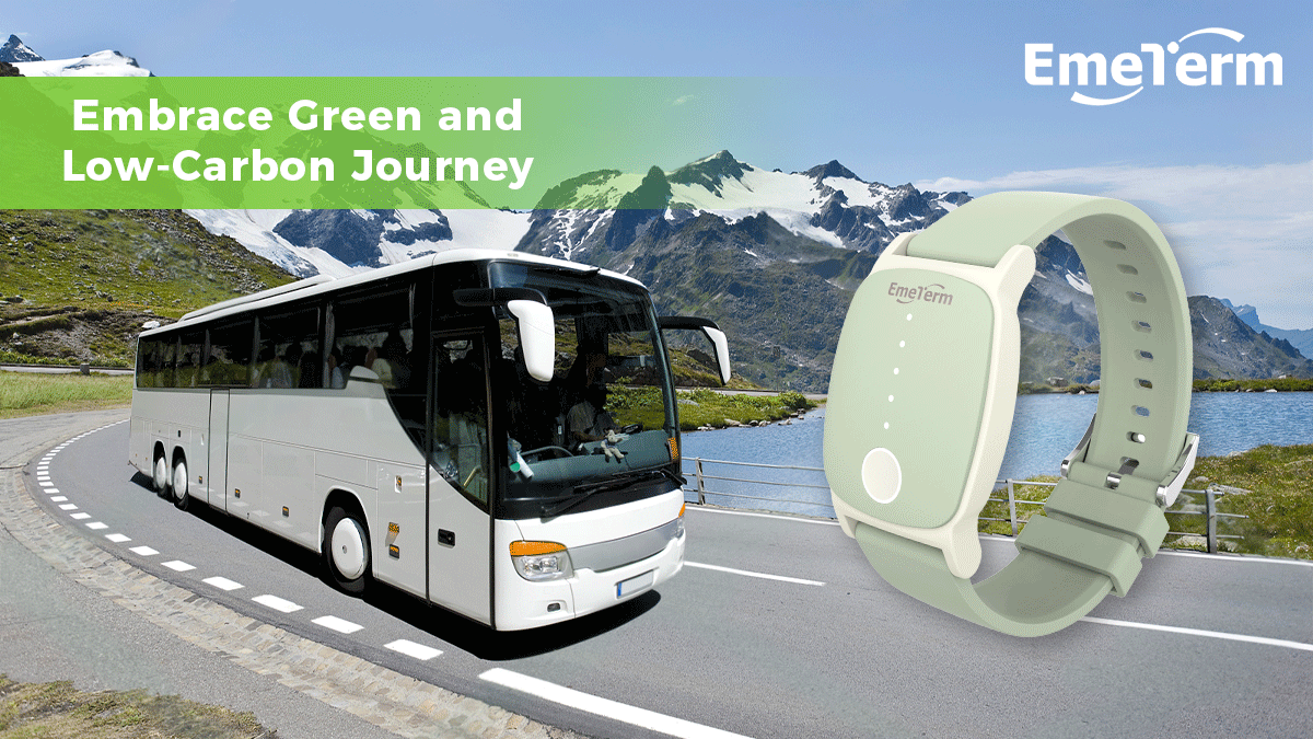 Enjoy Motion Sickness-Free Bus Travel with EmeTerm Wristband, Embrace Green and Low-Carbon Journey
