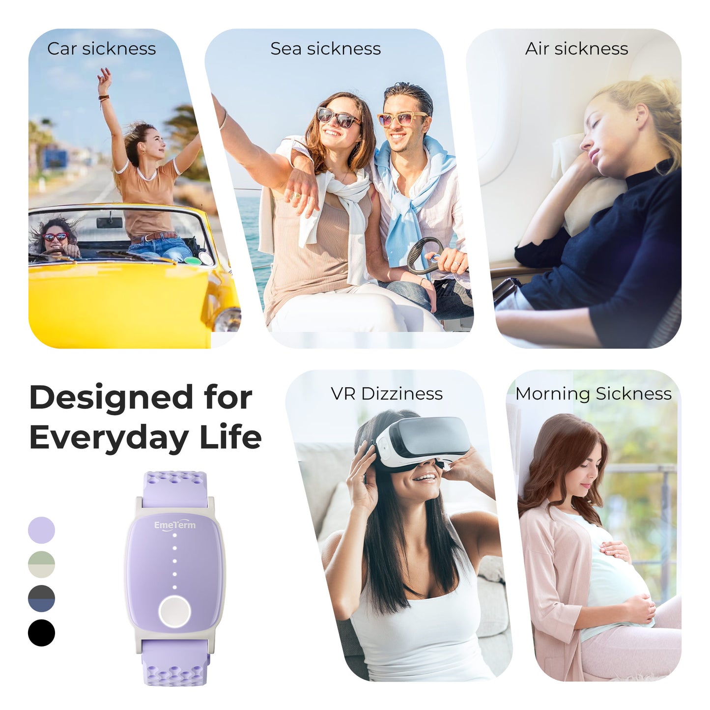 EmeTerm® Explore Active Anti-nausea Wristband
