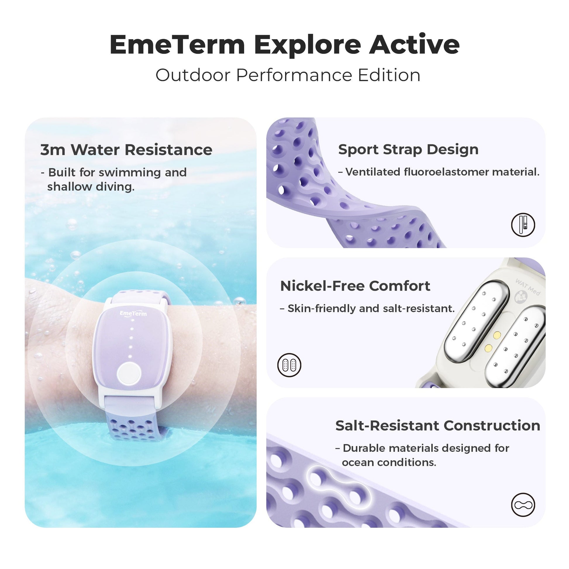 EmeTerm® Explore Active Anti - nausea Wristband - EmeTerm Official Store