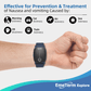 EmeTerm Explore Navy Blue Anti - Nausea Wristband IP67 Waterproof Morning Motion Travel Sickness Vomit Relief Rechargeable Classic Strap Design No Gel Drug Free Without Side Effects - EmeTerm Official Store