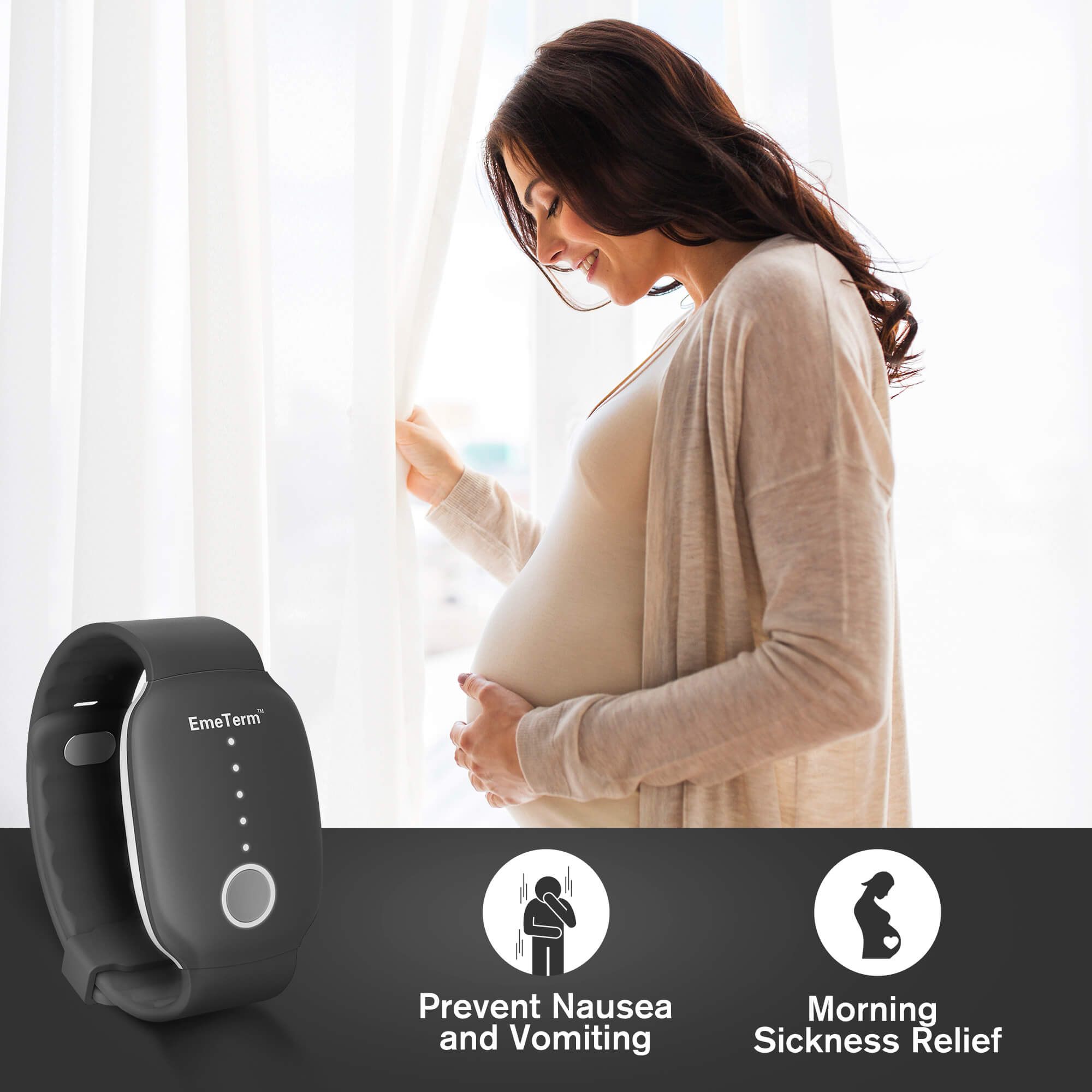 Psi Bands Anti Nausea Wristband for Morning Sickness Motion Sickness