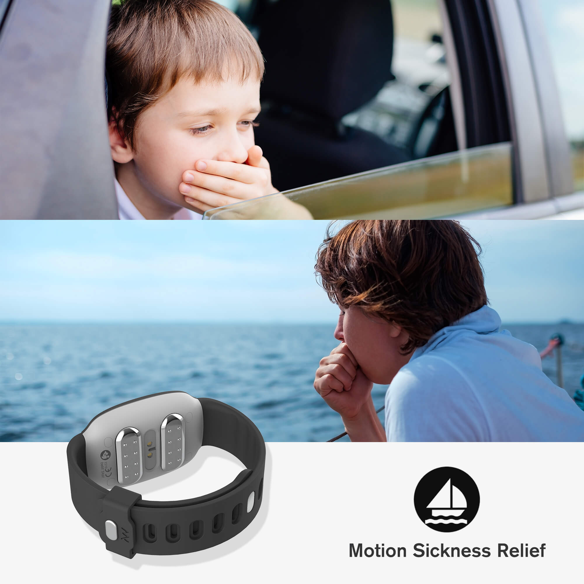 Travel Sickness Bands,2 Pairs Motion Sickness Wristbands for Kids and  Adults-Motion Sickness Bands-Anti Nausea Wristbands-Nausea Bands for  Morning Car Travel Sea Sickness : Amazon.co.uk: Health & Personal Care