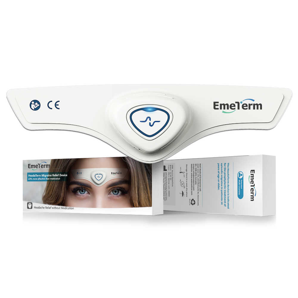EmeTerm® HeadaTerm Migraine Headache Relief Device